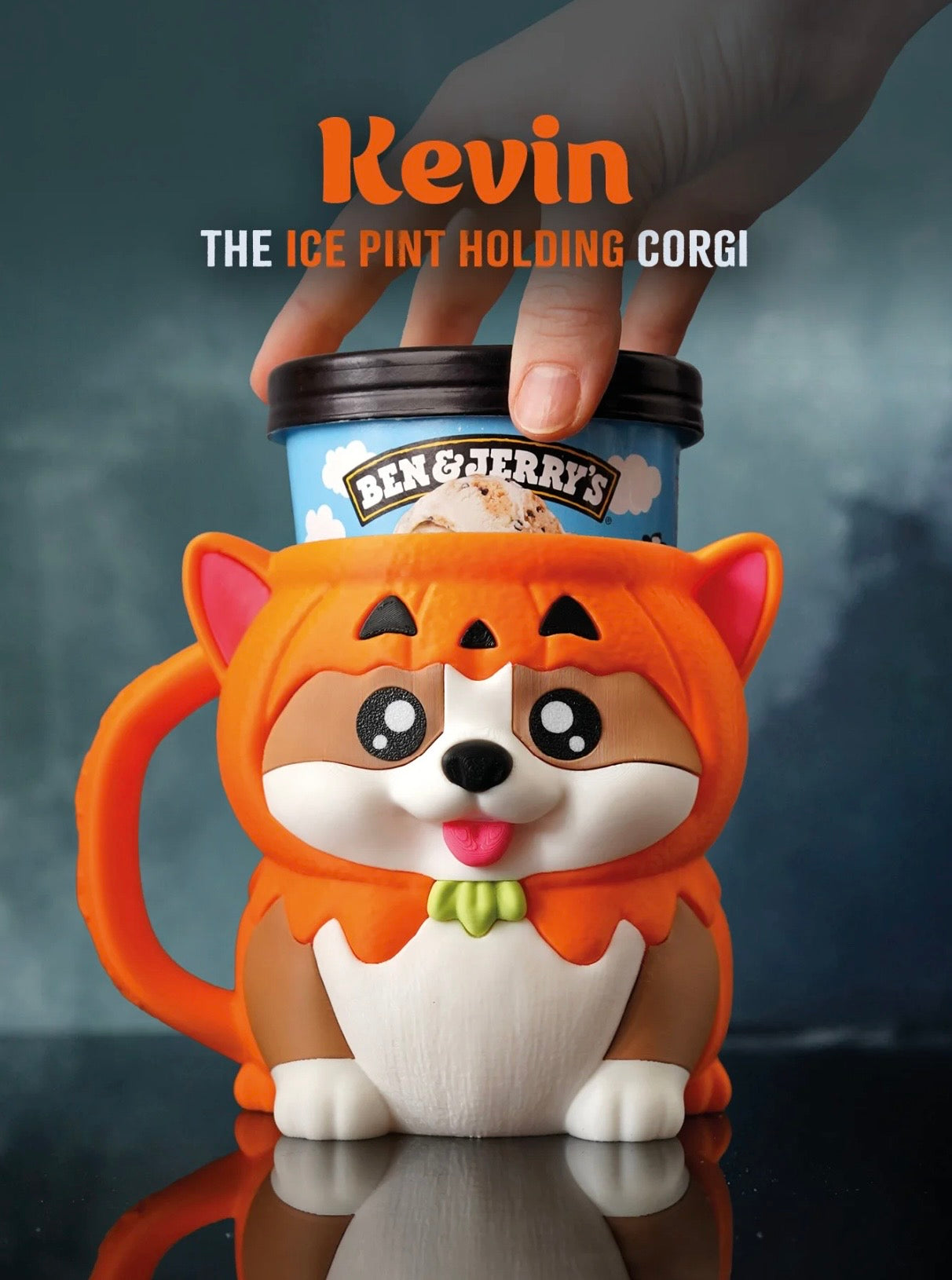 Kevin the Corgi - pint size holder