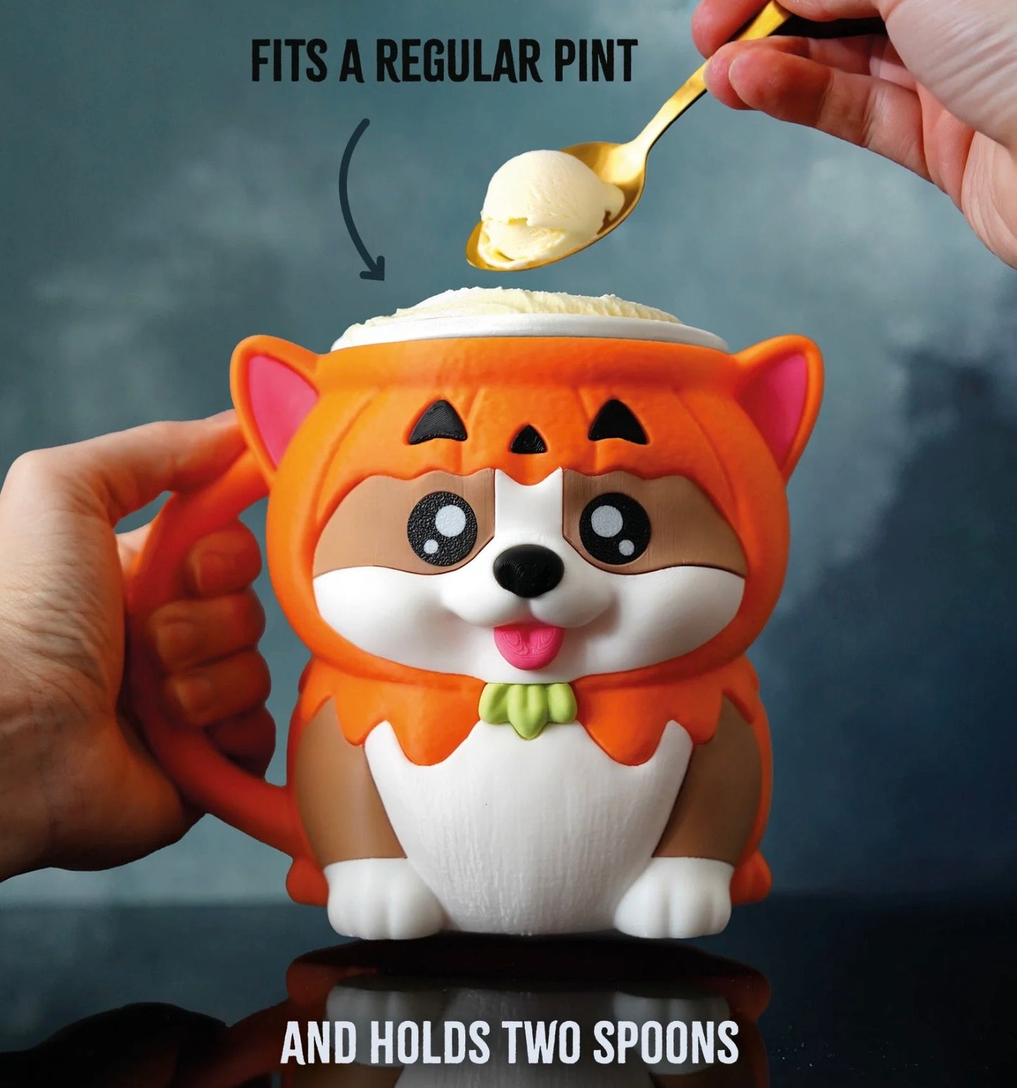 Kevin the Corgi - pint size holder