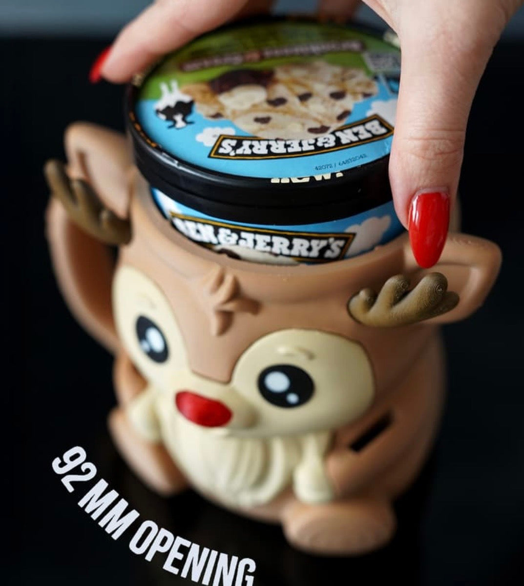 Rudy The Reindeer - pint size holder