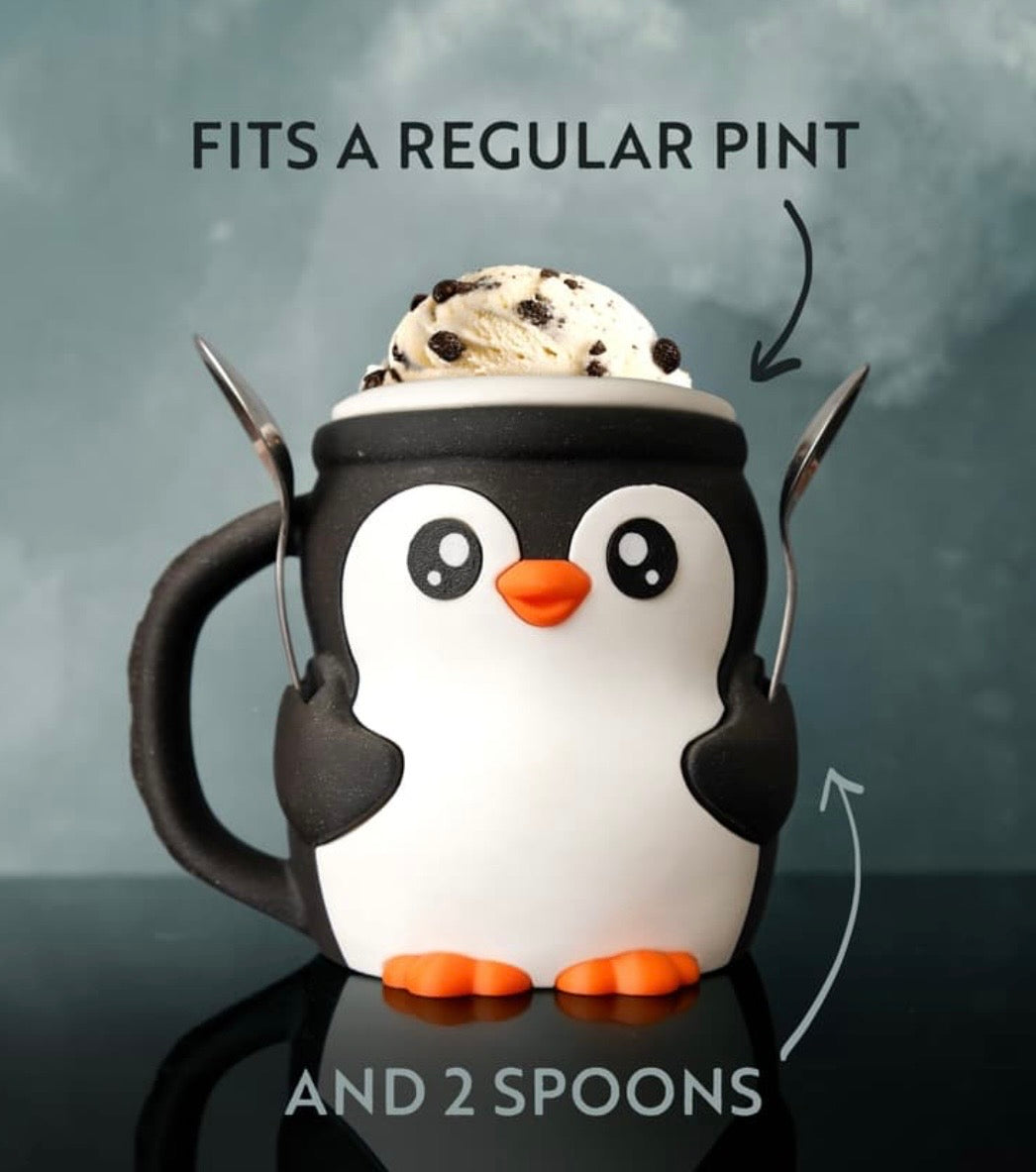 Pebbles The Penquin - pint size holder