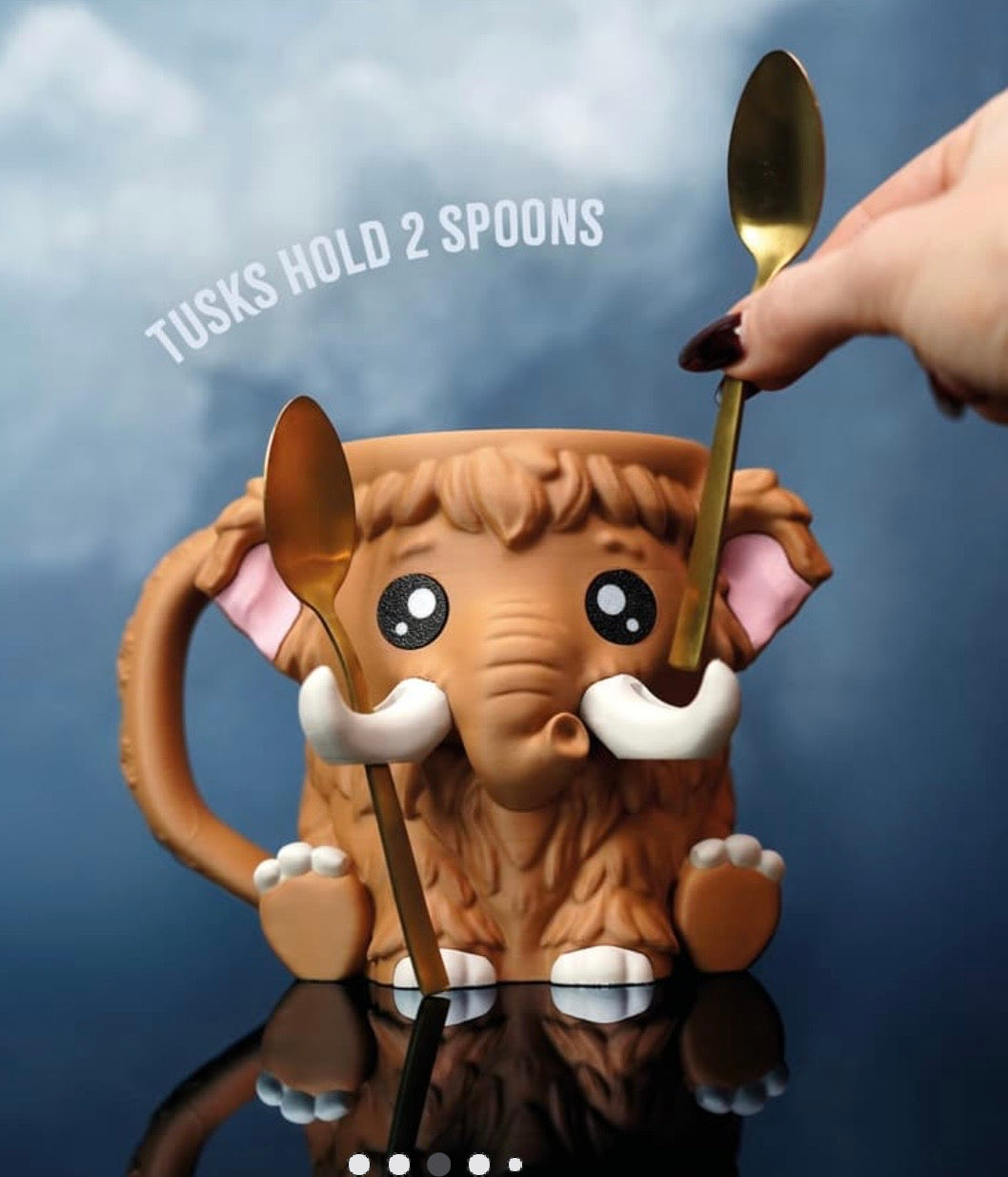 Mammuel the mammoth- pint size holders