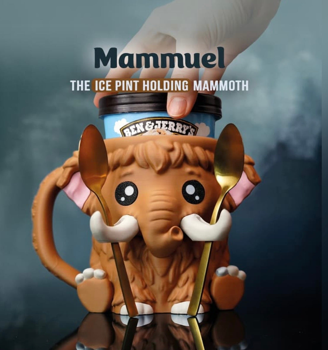 Mammuel the mammoth- pint size holders