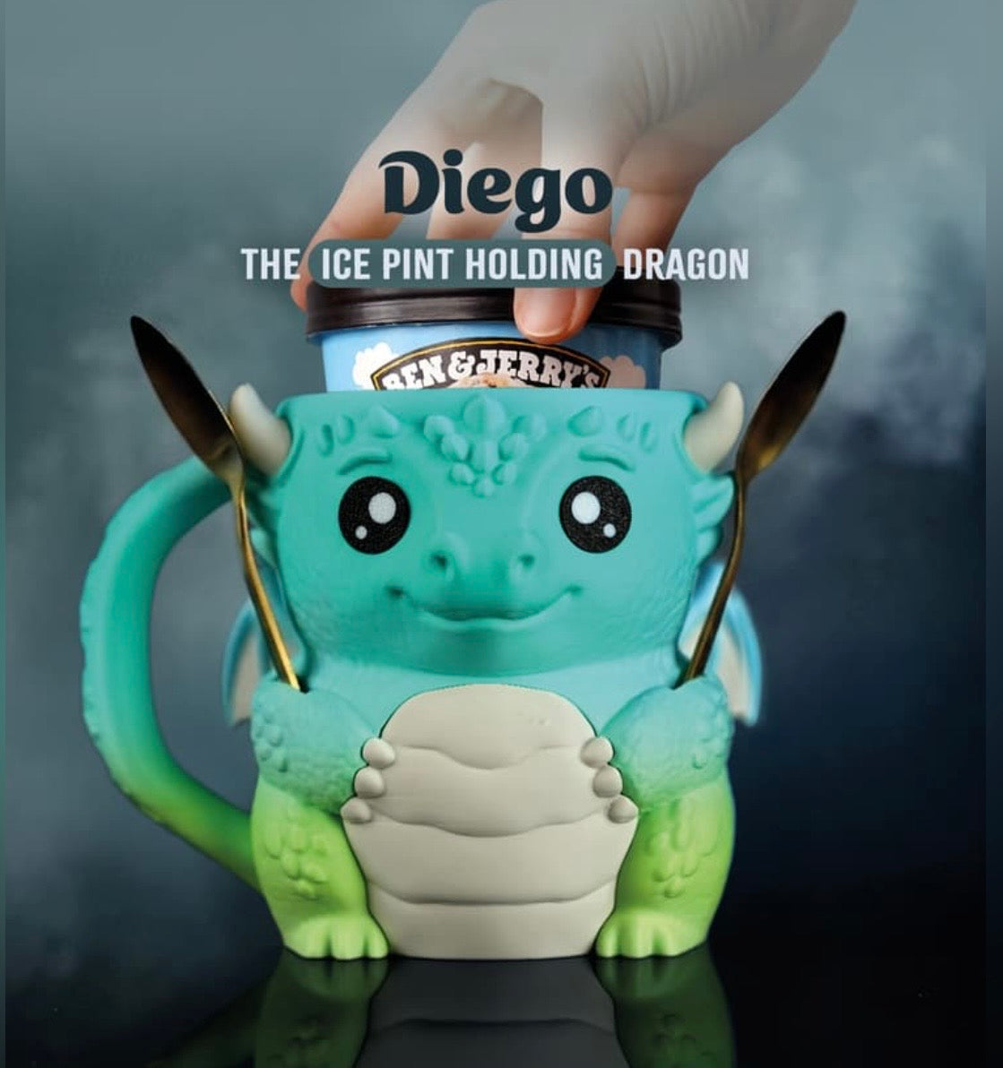 Diego the Dragon - Pint size holder