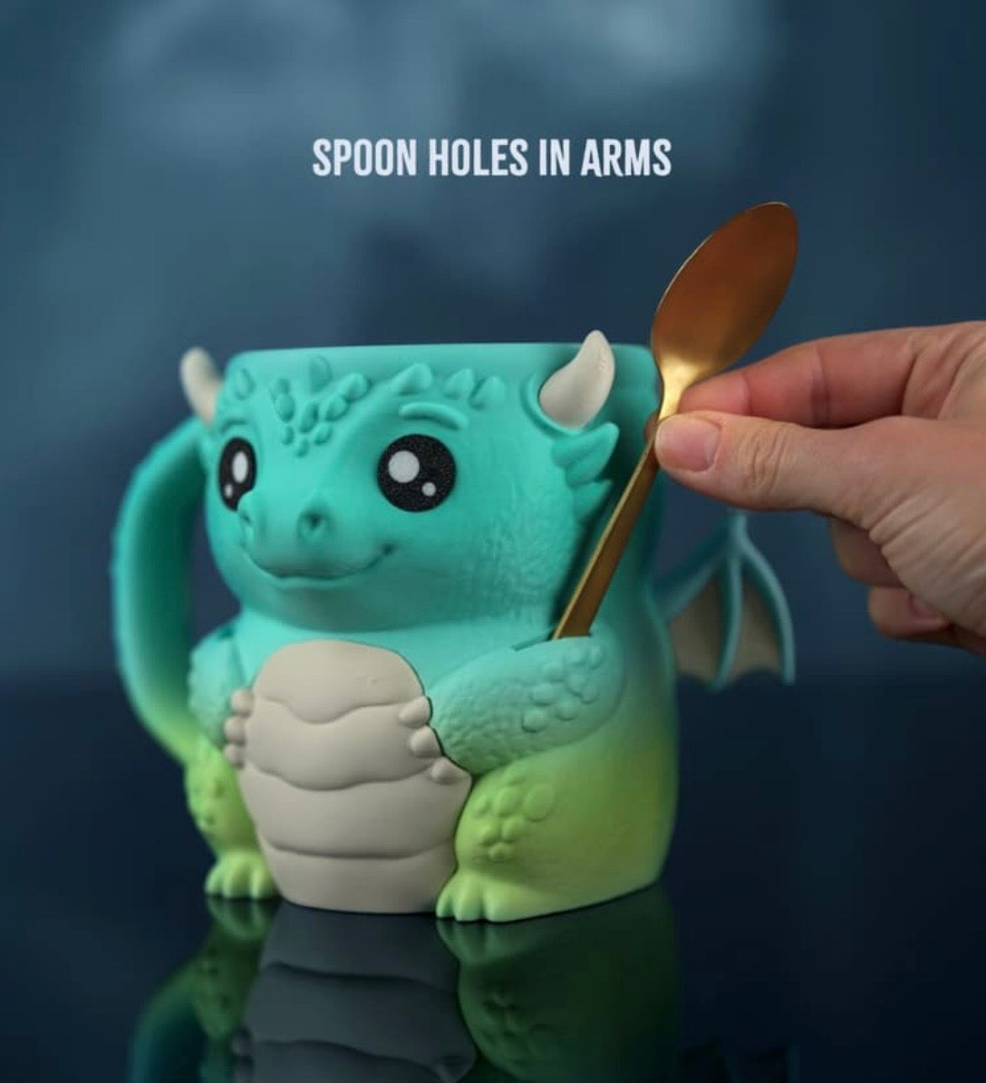 Diego the Dragon - Pint size holder